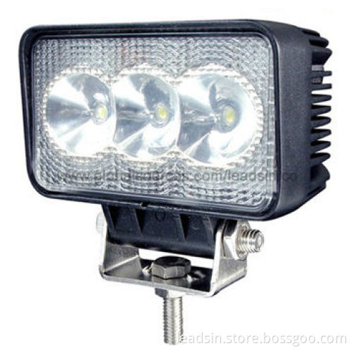 LED Light Bar, Spotlight with PMMA Lens, Aluminum Alloy, IP67 Waterproof, 9W